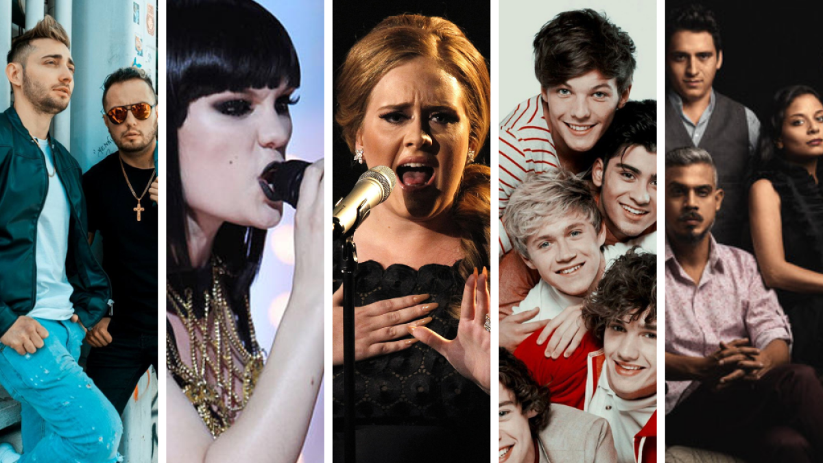 Cinco de los artistas que están de aniversario en 2021 con sus más grandes éxitos.
