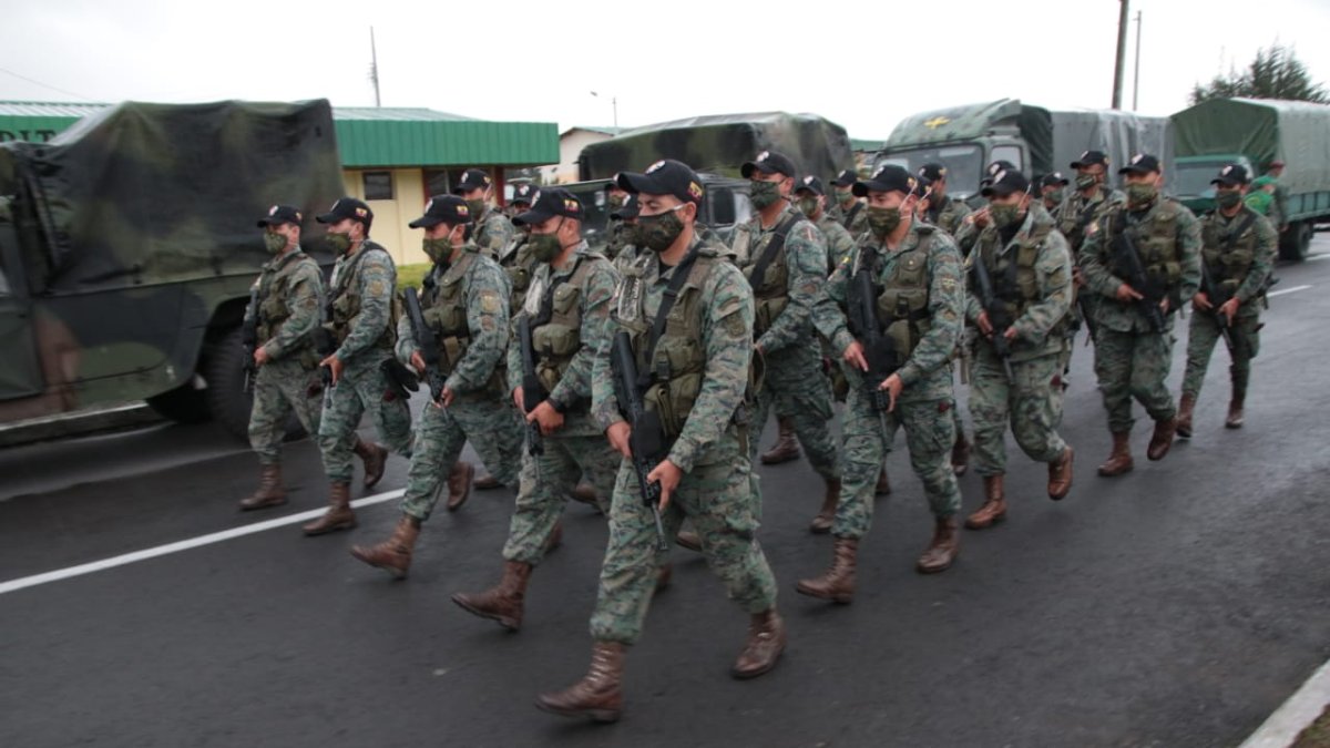 Logística. En la Brigada Patria se dispuso de toda la logística solicitada por la Fiscalía para la reconstrucción del 30S.