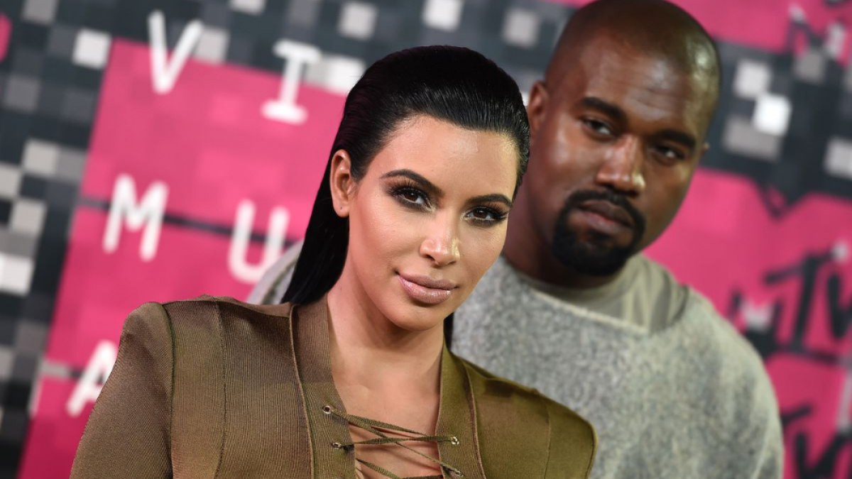 Kim y su esposo Kanye