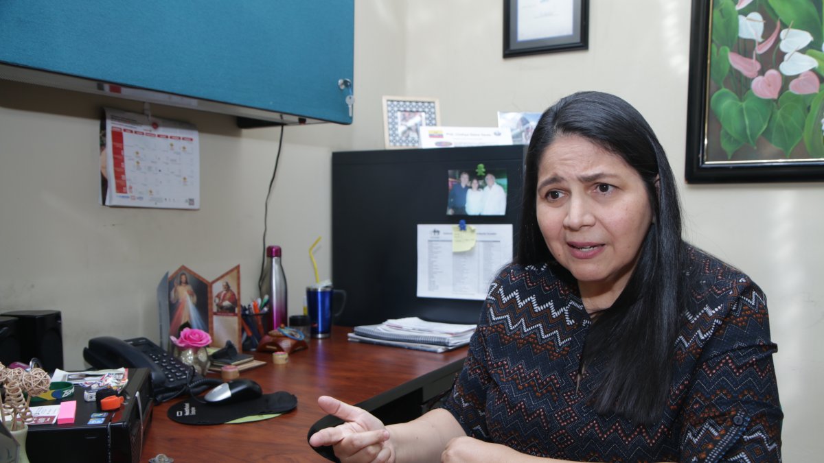 Cinthya Game Varas, presidenta de la Organización Mundial para la Educación Preescolar-Ecuador. 