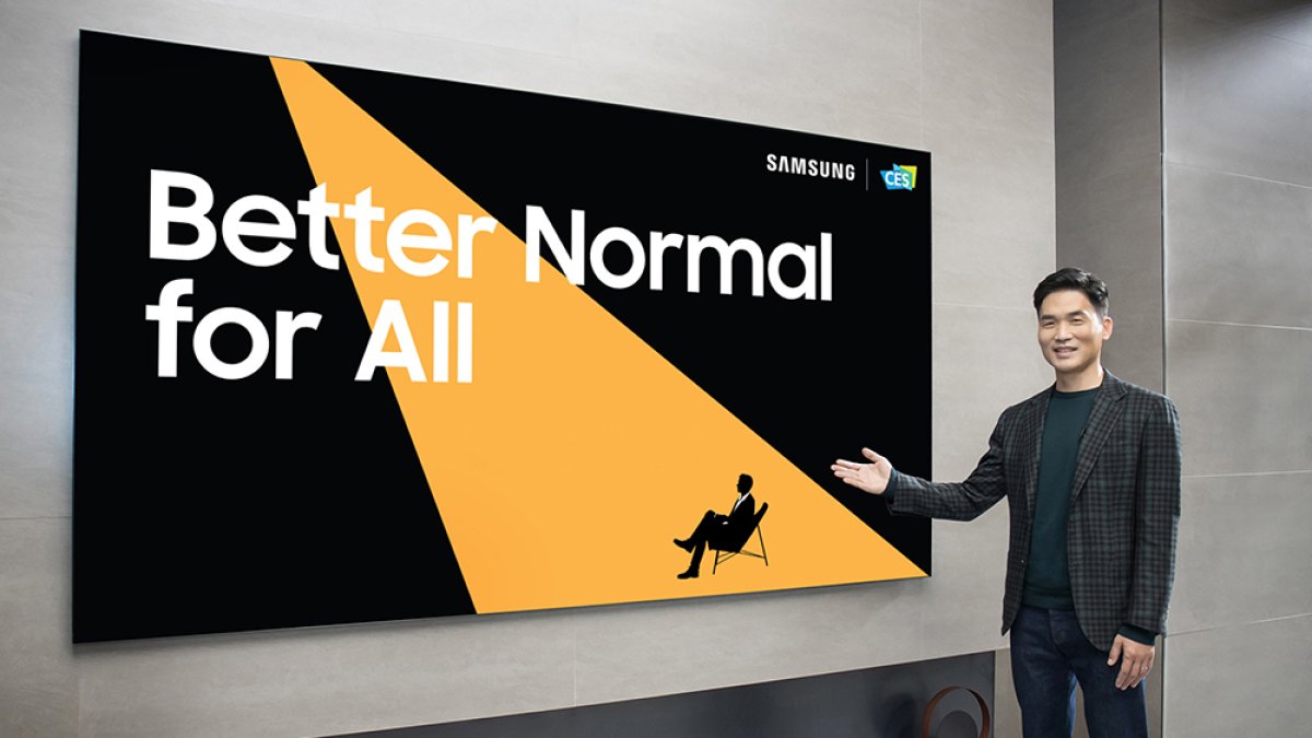Una mejor normalidad para todos es el objetivo de Samsung en el CES 2021.
