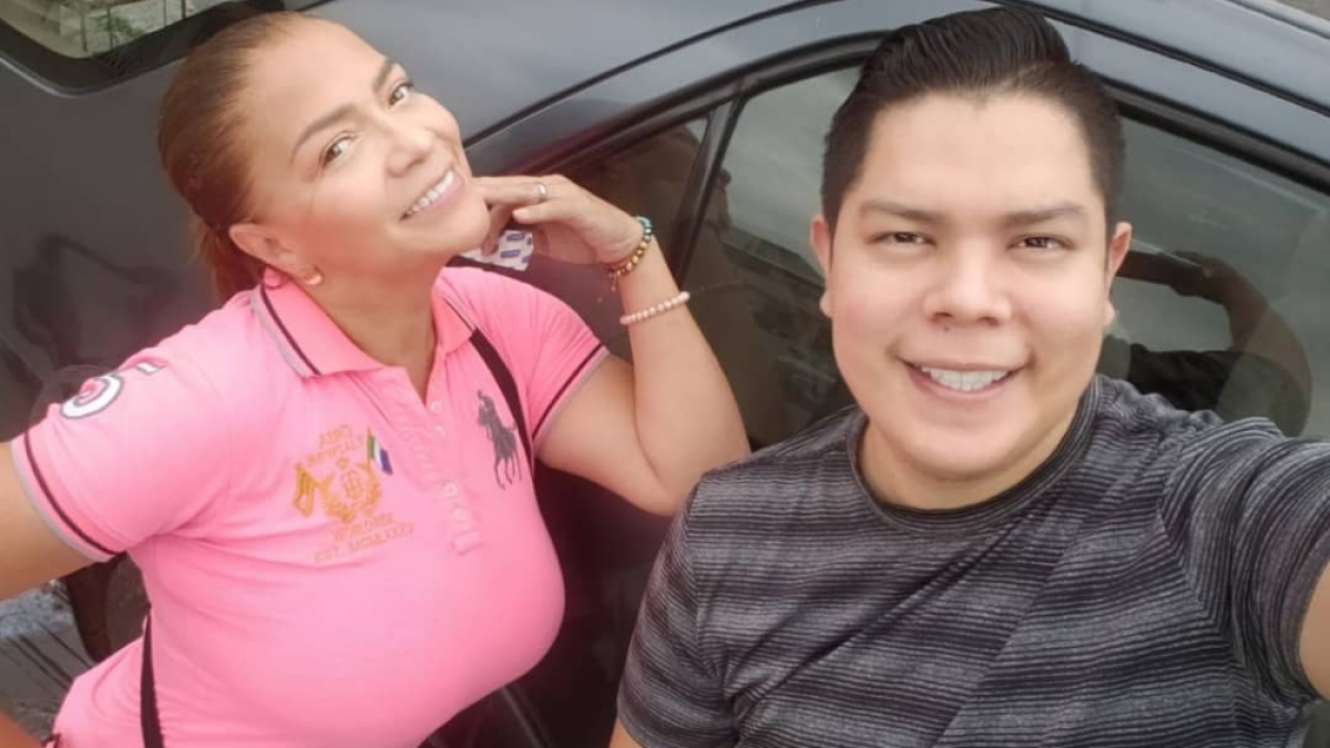 Tábata y Christian.