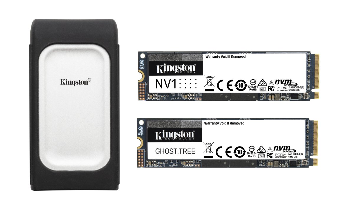 Kingston ha lanzado este año sus primeras unidades SSD NVMe Gen 4.0.