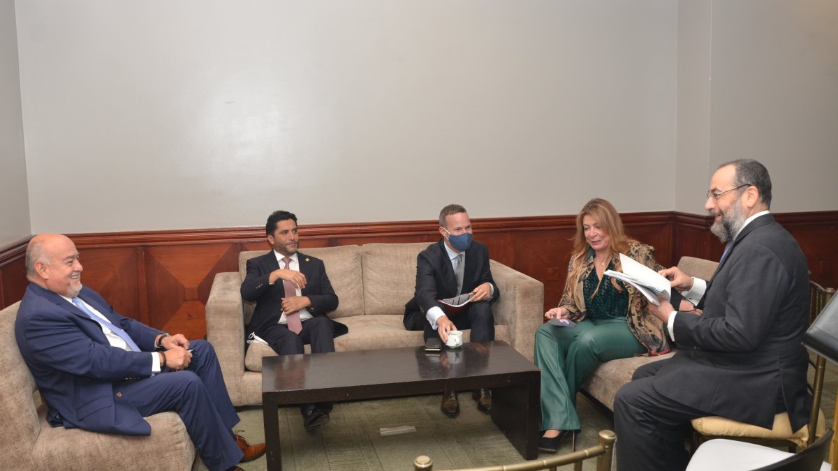 El ministro Pozo estuvo en Washington también en diciembre del año pasado, para reunirse con diversos organismos.