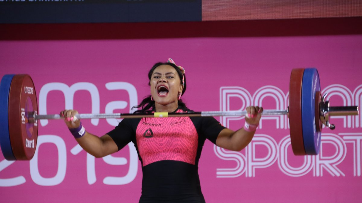 La pesista es la actual campeona de los Juegos Panamericanos, antesala de los Juegos de Tokio.