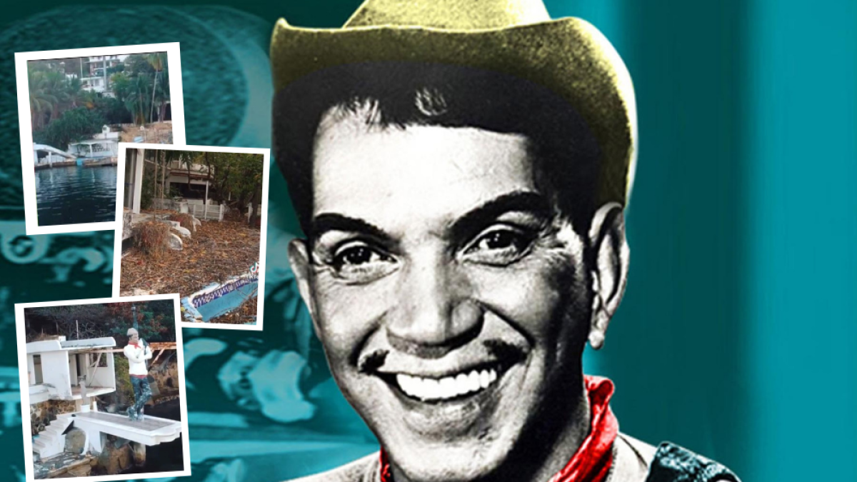 Imágenes de la mansión abandonada.