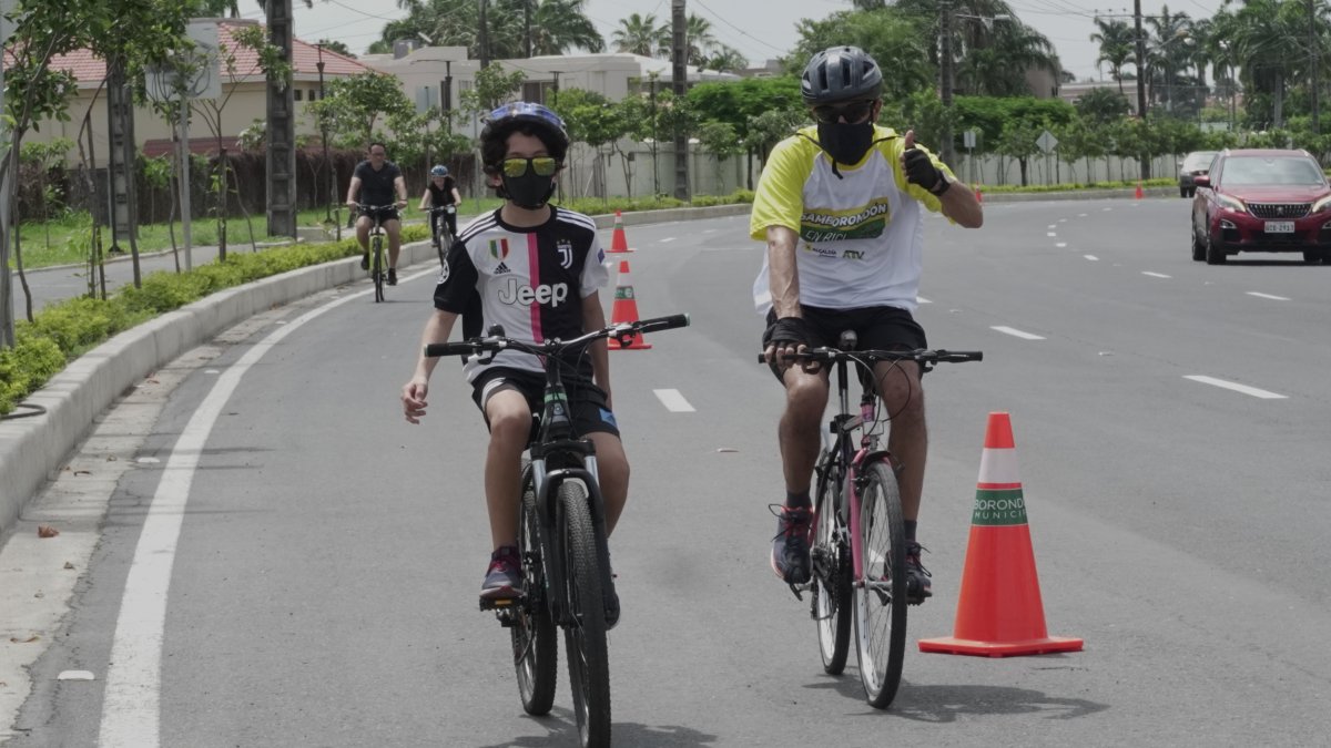 Actividad. El recorrido duró más de cinco horas.
