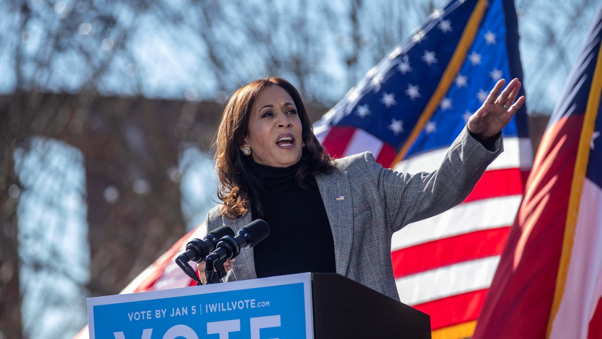 La vicepresidenta electa de EE.UU., Kamala Harris