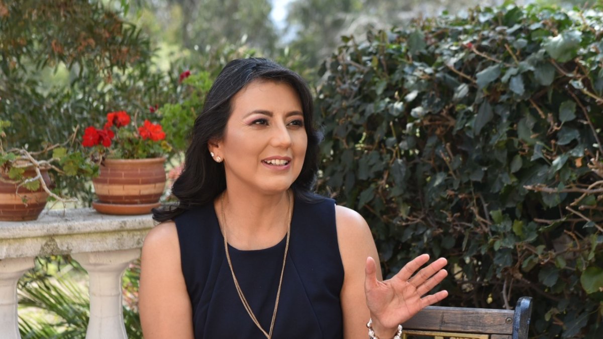 Silvana Vallejo, directora general del Sercop.