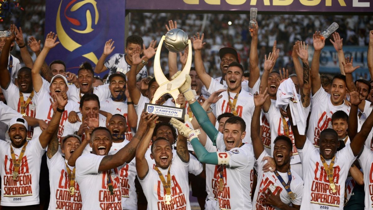 Liga de Quito es el campeón vigente de la Supercopa de Ecuador.