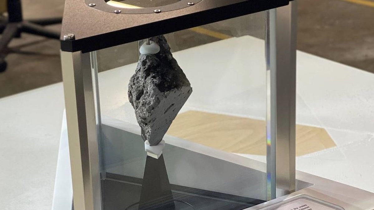 Roca lunar del Despacho Oval.