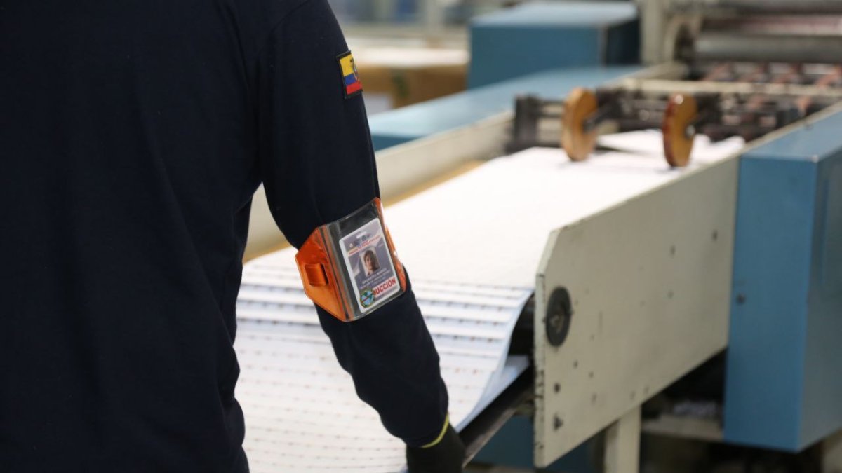 Para la impresión de papeletas y documentos electorales, el CNE firmó dos contratos con el IGM, que son los de mayor monto hasta ahora.