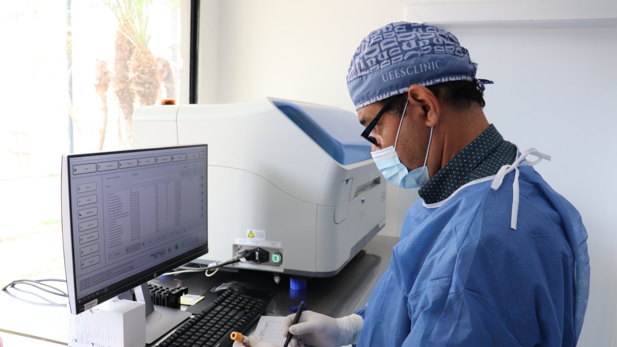 En la UEES, la demanda de pruebas de diágnostico ha vuelto a subir a 120 exámenes diarios, cuando hasta noviembre habían descendido a 30.