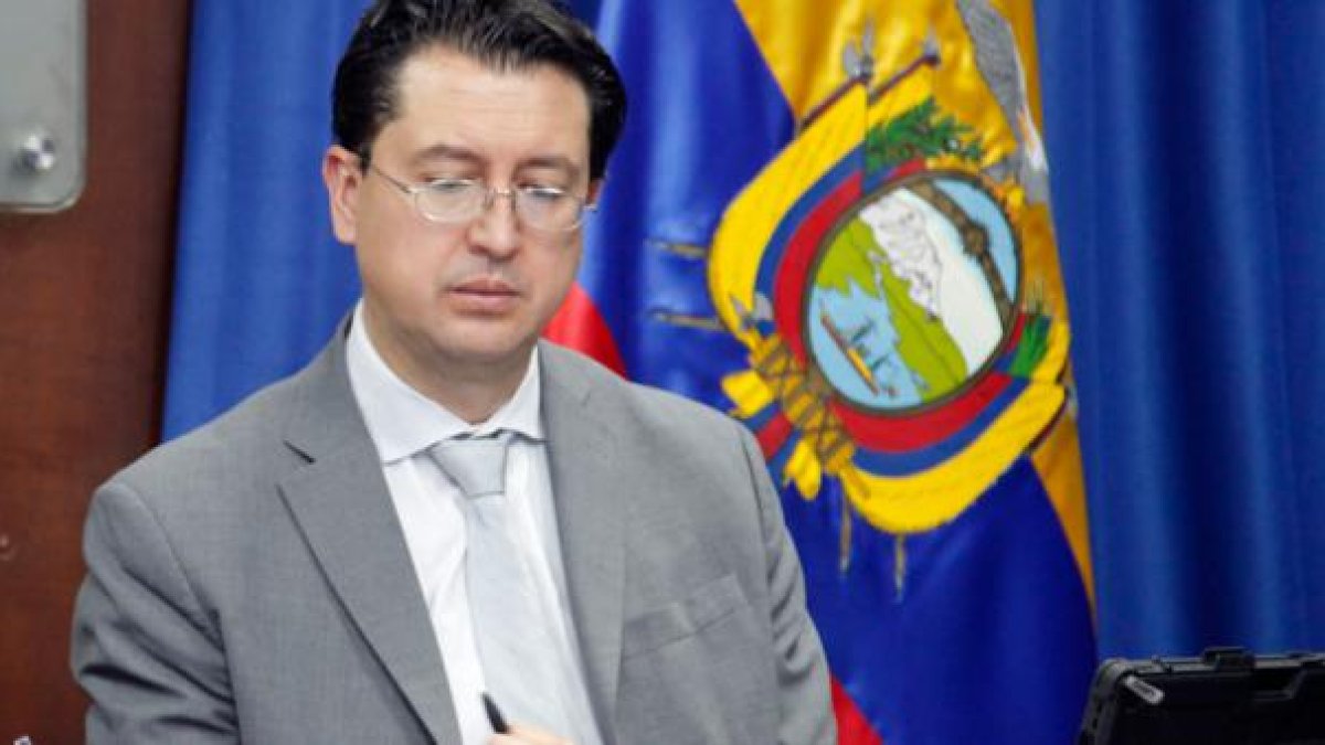 El director del INEC, Diego Andrade, renunció a su cargo el pasado 24 de enero de 2021.