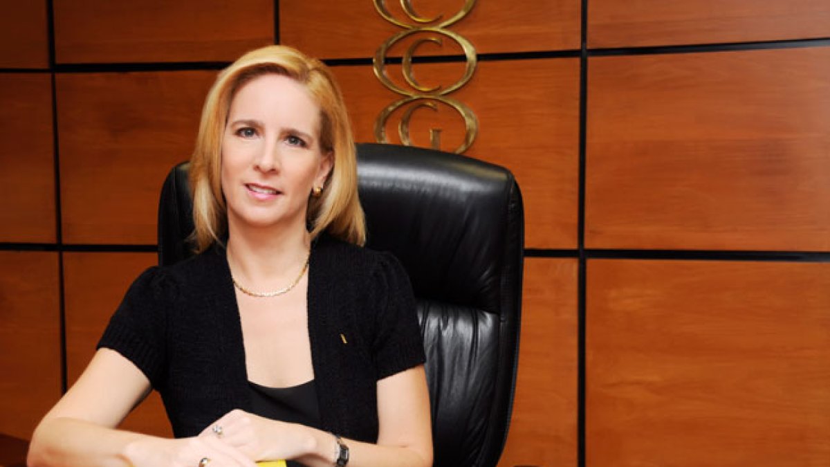 La empresaria María Gloria Alarcón en una pasada entrevista con EXPRESO.