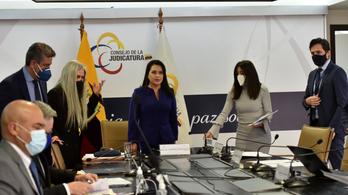 Sesión. El pleno del Consejo aprobó la designación de los nuevos jueces.