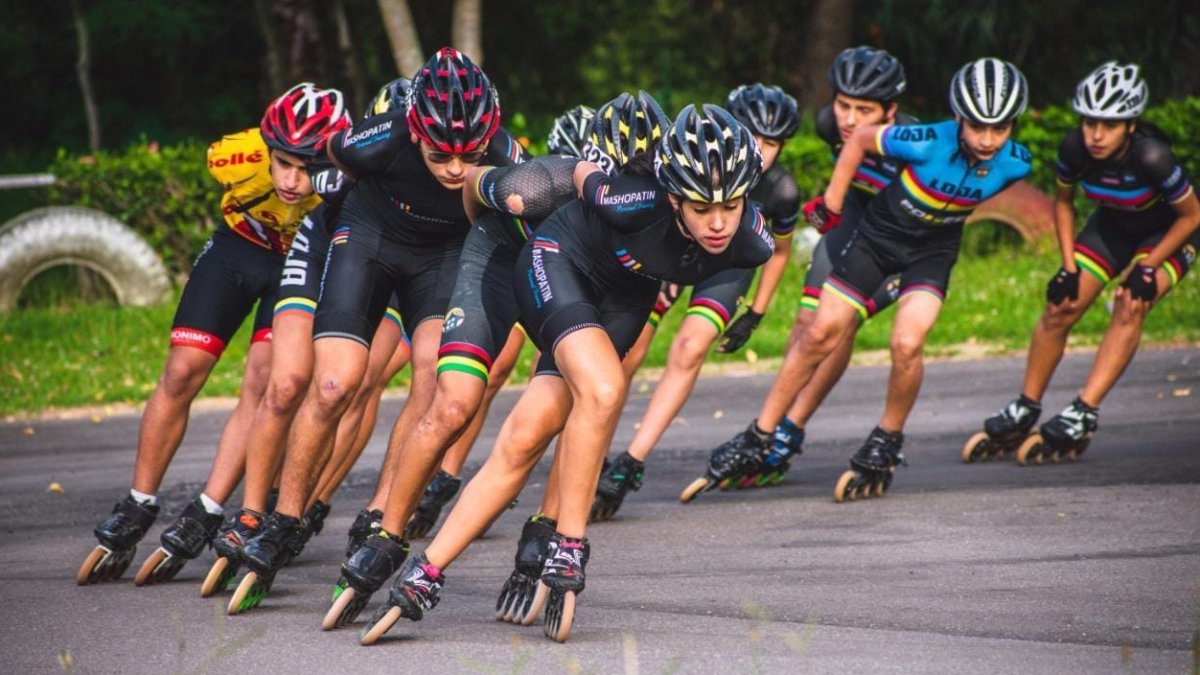 Fernanda Moncada, patinadora lojana, apunta alto en su disciplina.
