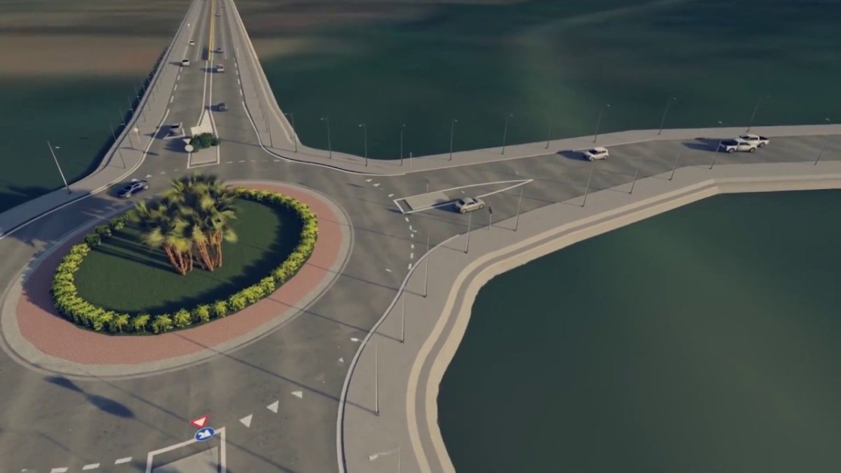 El puente sobre el río Guayas tendría 2,8 kilómetros de largo y un gálibo vertical (altura que permite pasar a embarcaciones) de 55 metros.