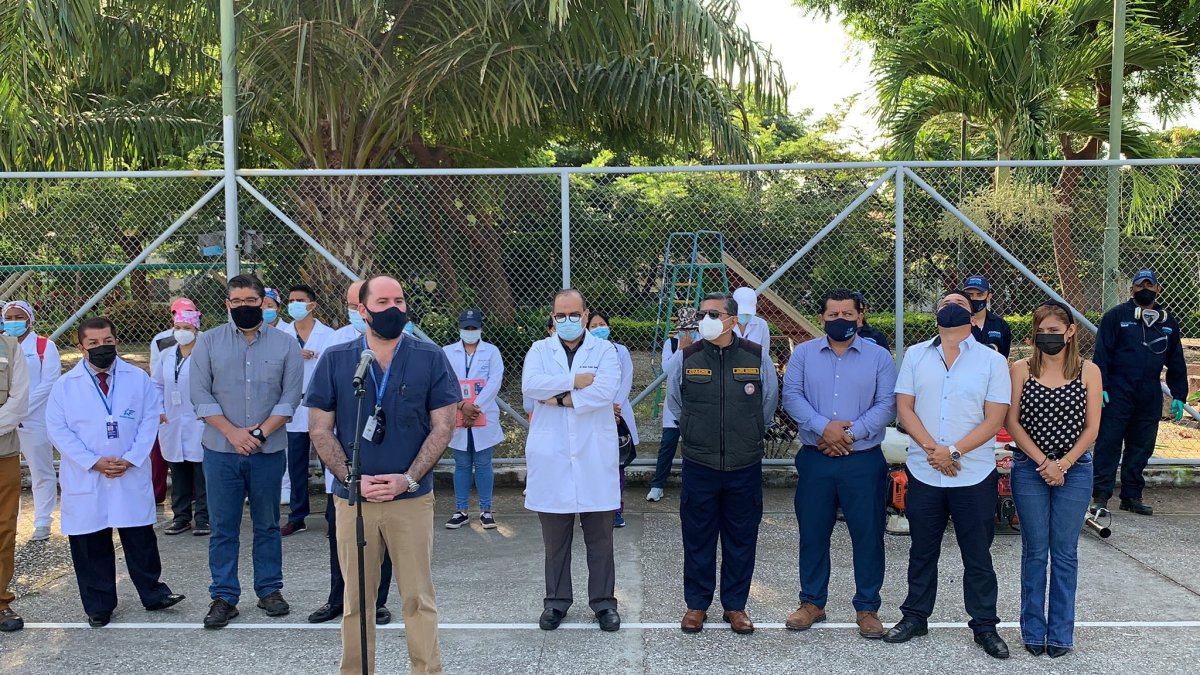 Anuncio. Autoridades municipales dieron a conocer el informe epidemiológico este lunes 1 de febrero.