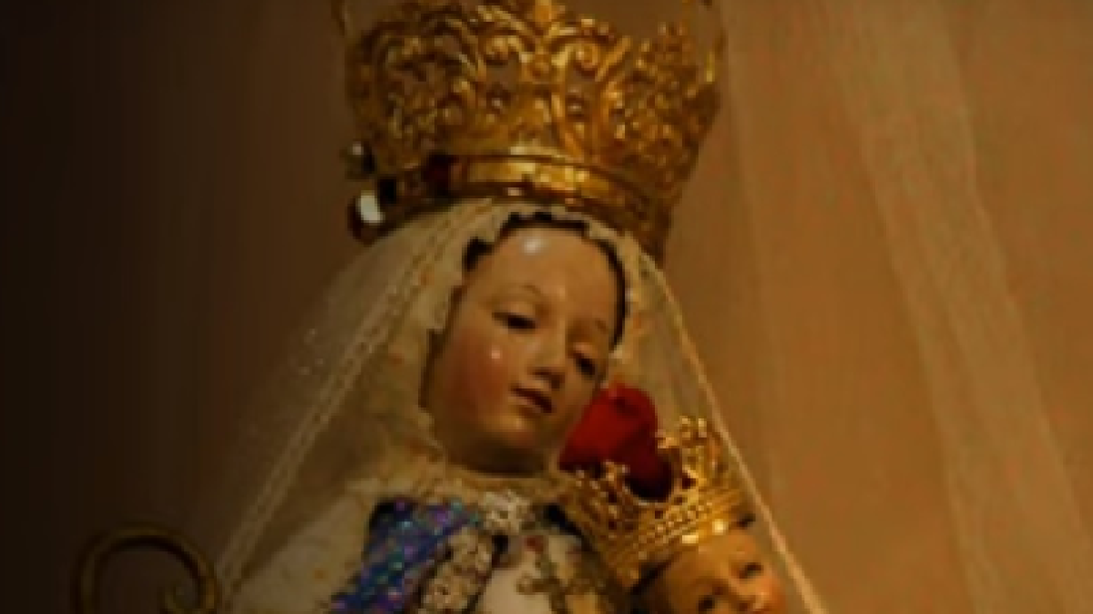 Figura. La escultura que permanece en el monasterio es admirada por creyentes locales y extranjeros.