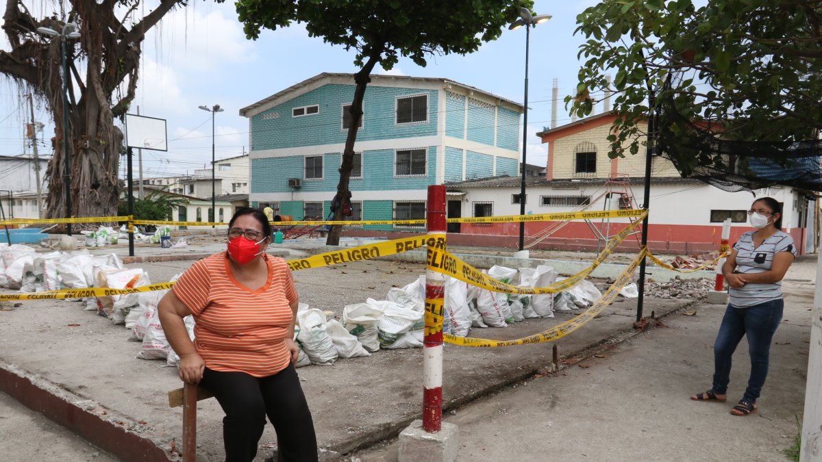 Hecho. Vecinos de Sauces 1 se opusieron a que el parque esté cerrado.