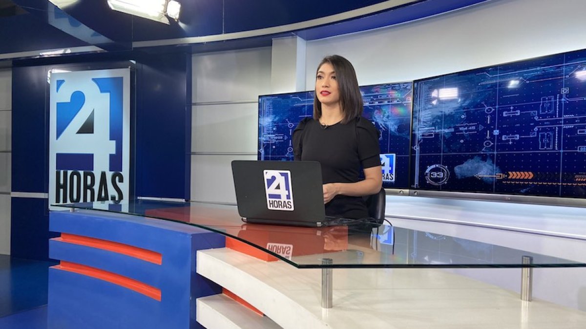 La periodista labora en el canal de televisión Teleamazonas.