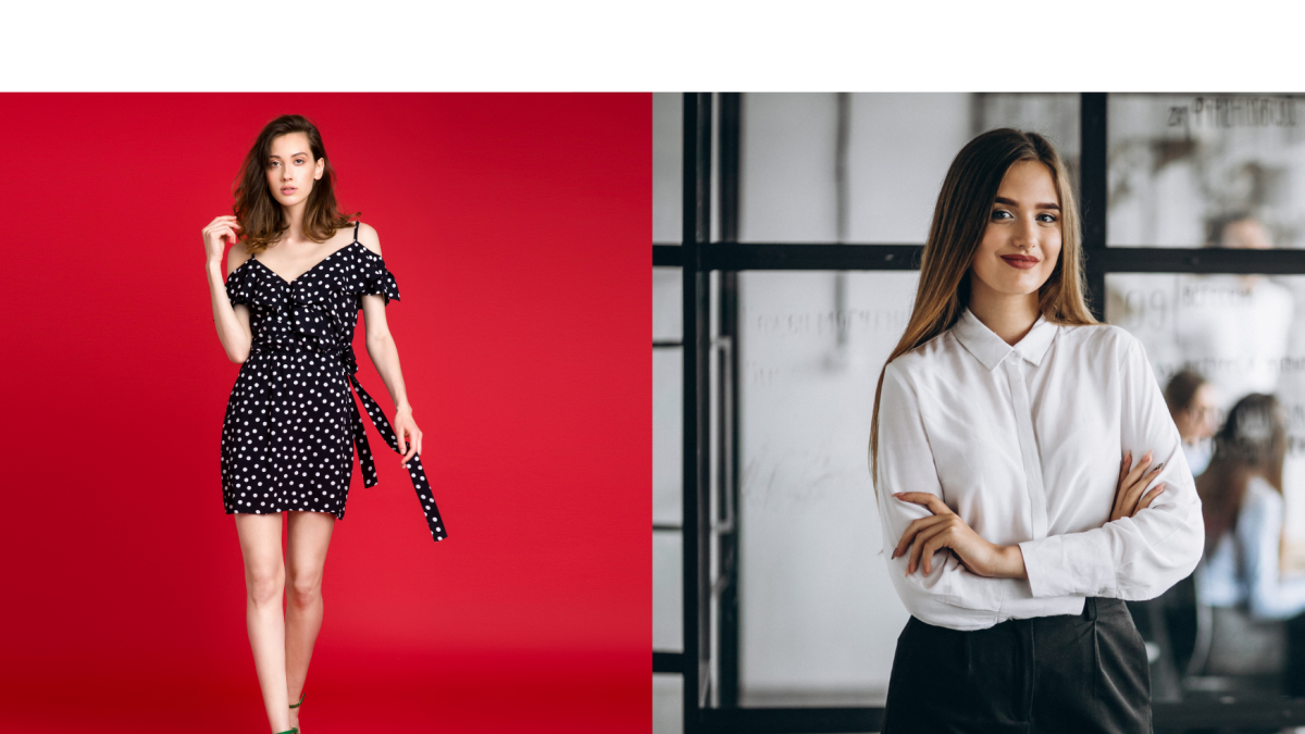 Estilo sensual y código de vestimenta formal.