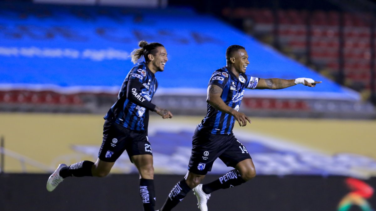El ecuatoriano Antonio Valencia anotó su primer gol en la LigaMX.