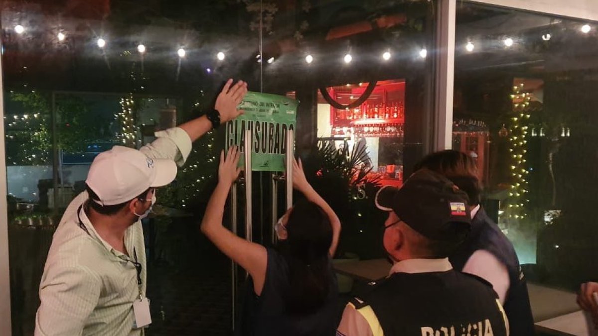 Hecho. El establecimiento incumplía con el aforo, señaló la Gobernación.