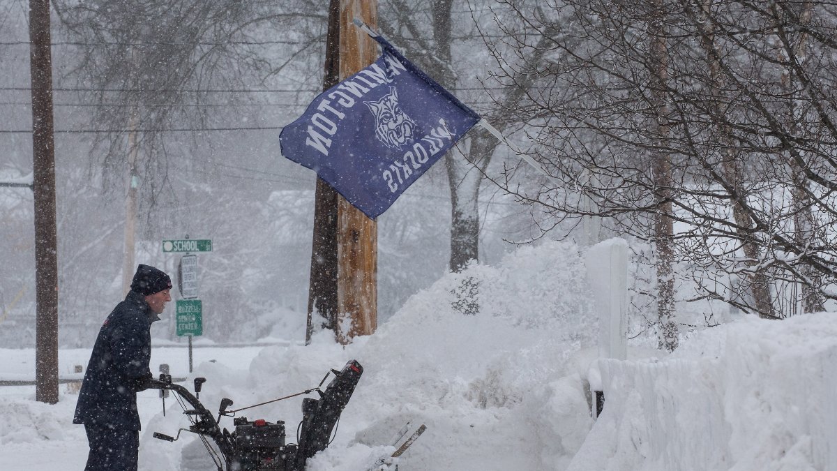 Referencial. El noreste de EE.UU. empieza a recuperarse del temporal, que deja un fallecido.