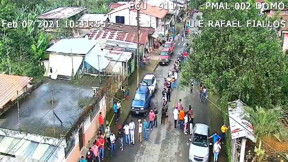 Alertas. El ECU911 recibió alertas de aglomeraciones en algunos sectores del país.