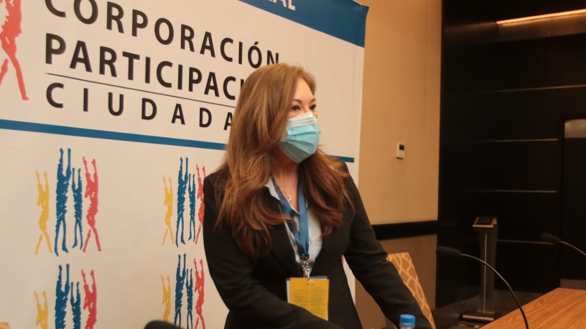 Ruth Hidalgo, directora de Participación Ciudadana y Control Social.