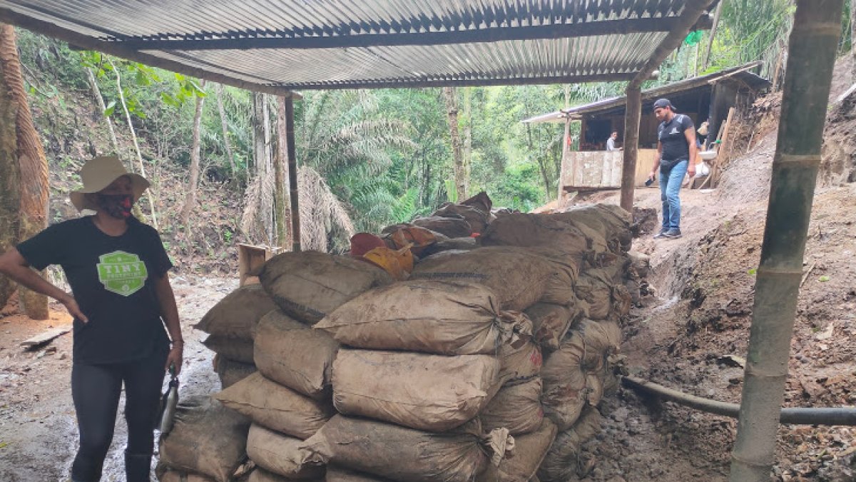 La comunidad encontró incursiones mineras ilícitas en la zona.