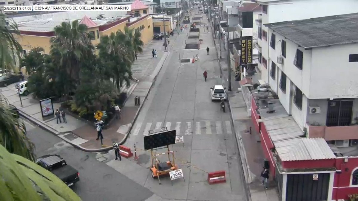 Los trabajos que se están realizando en la ciudadela Kennedy Norte.