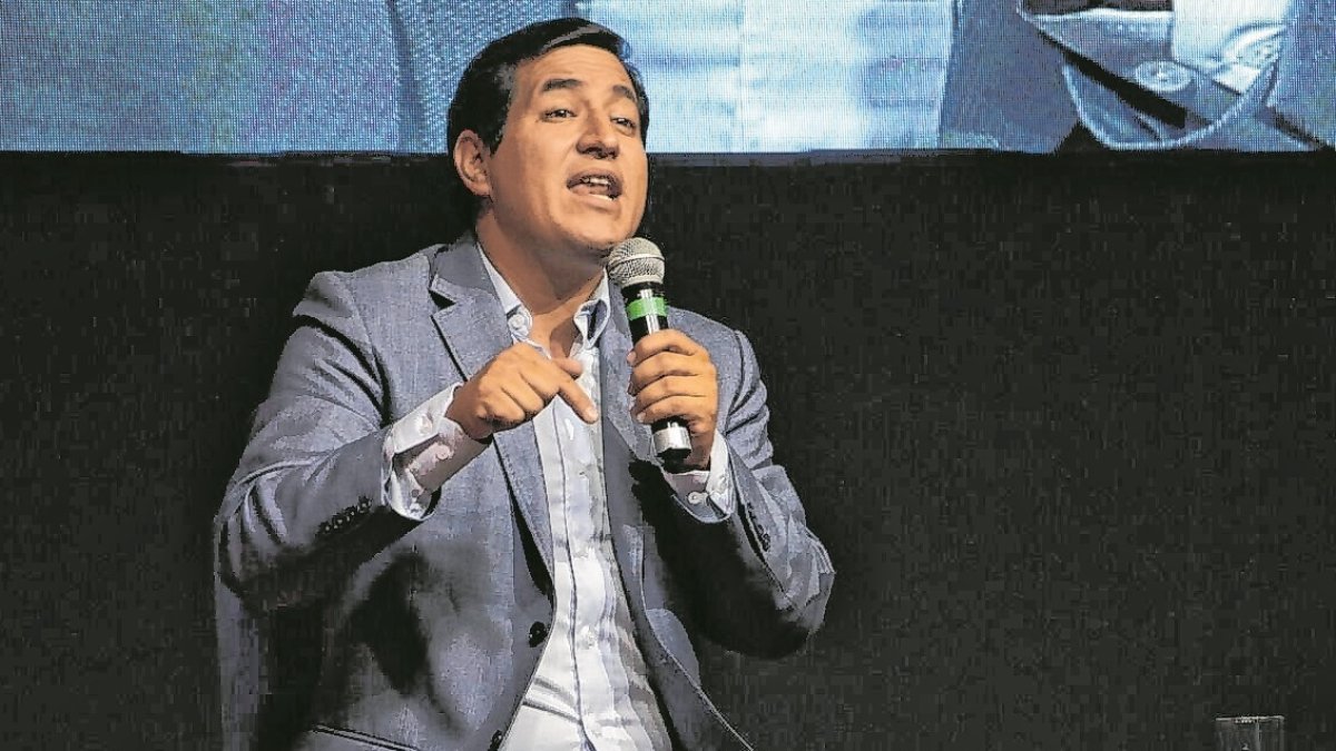 Andrés Arauz se reunió con inversionistas el pasado viernes 5 de febrero de 2021.