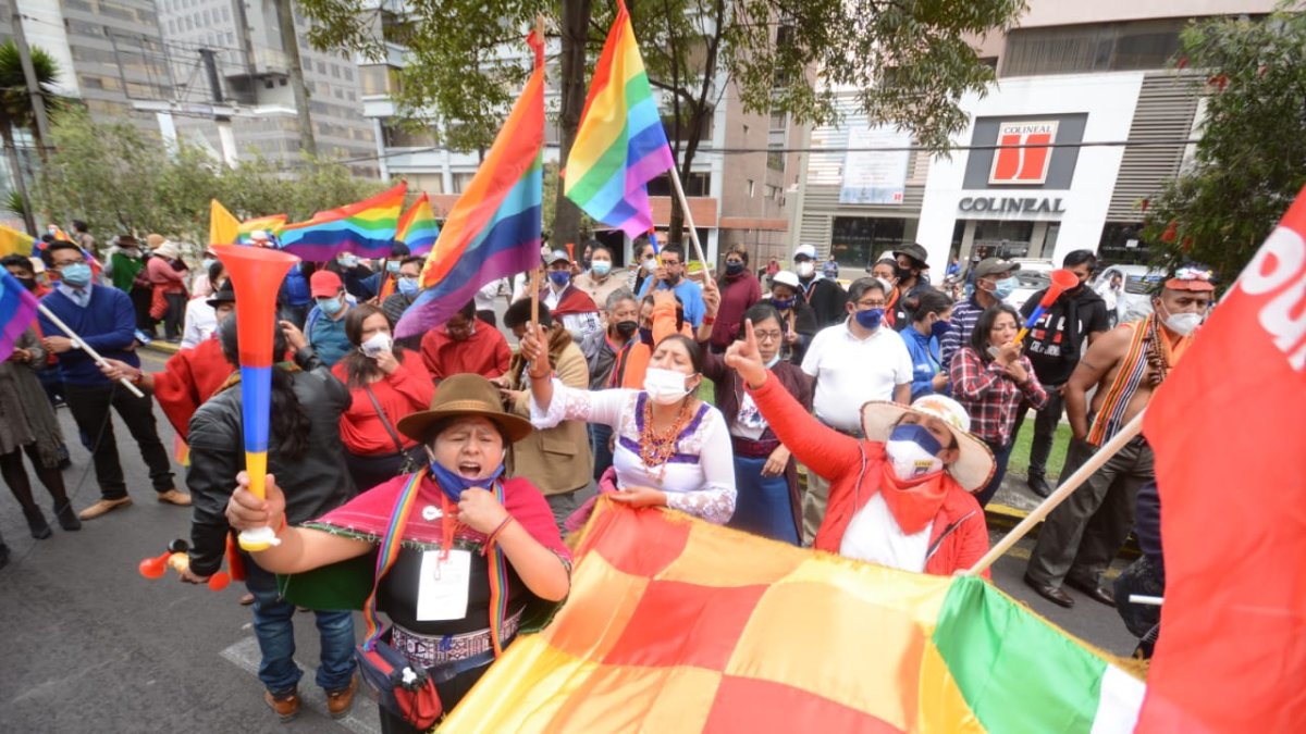 Esta movilización, según Pachakutik, “saldrá al paso de las maniobras del pacto oligárquico, entre Lasso, Correa y Nebot.
