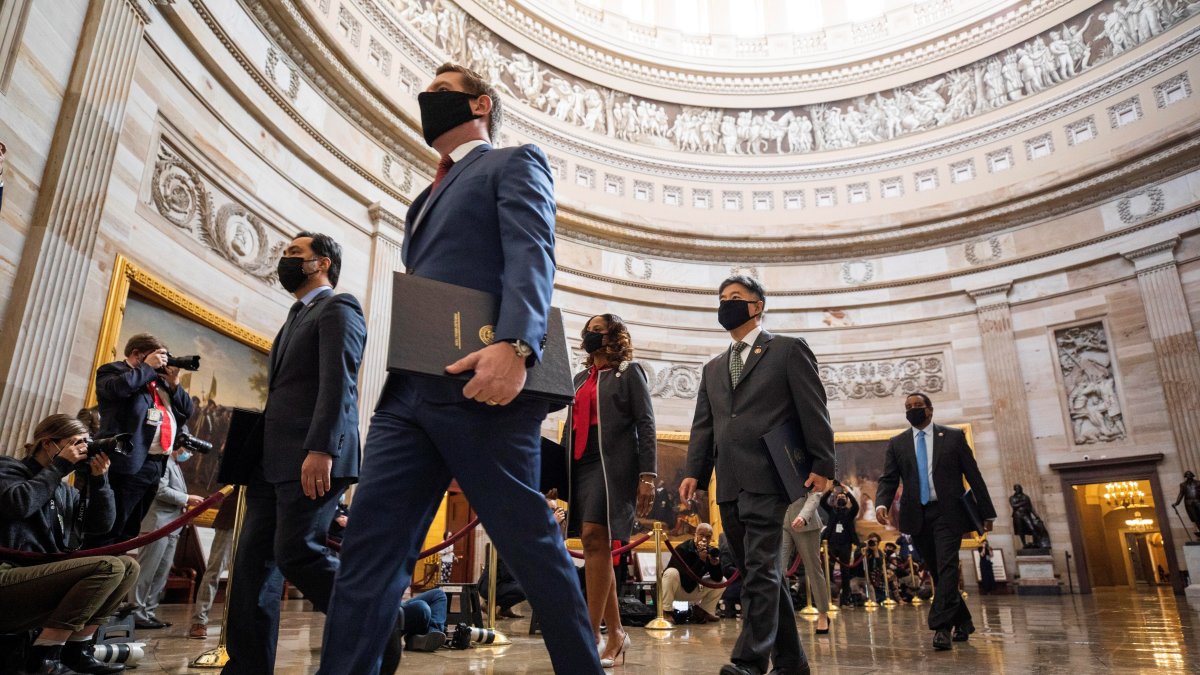 Para condenar a Trump se necesitarían 67 votos, al menos 17 de ellos de republicanos.