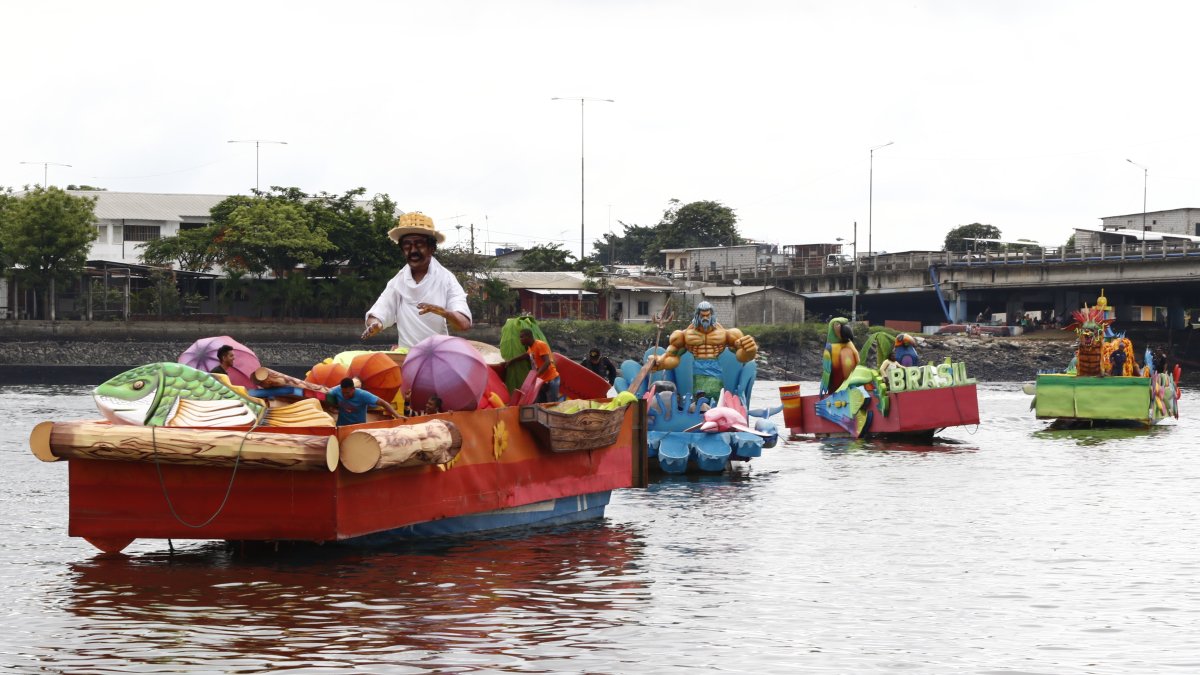 Antecedente. En febrero pasado se realizó el tradicional desfile náutico.