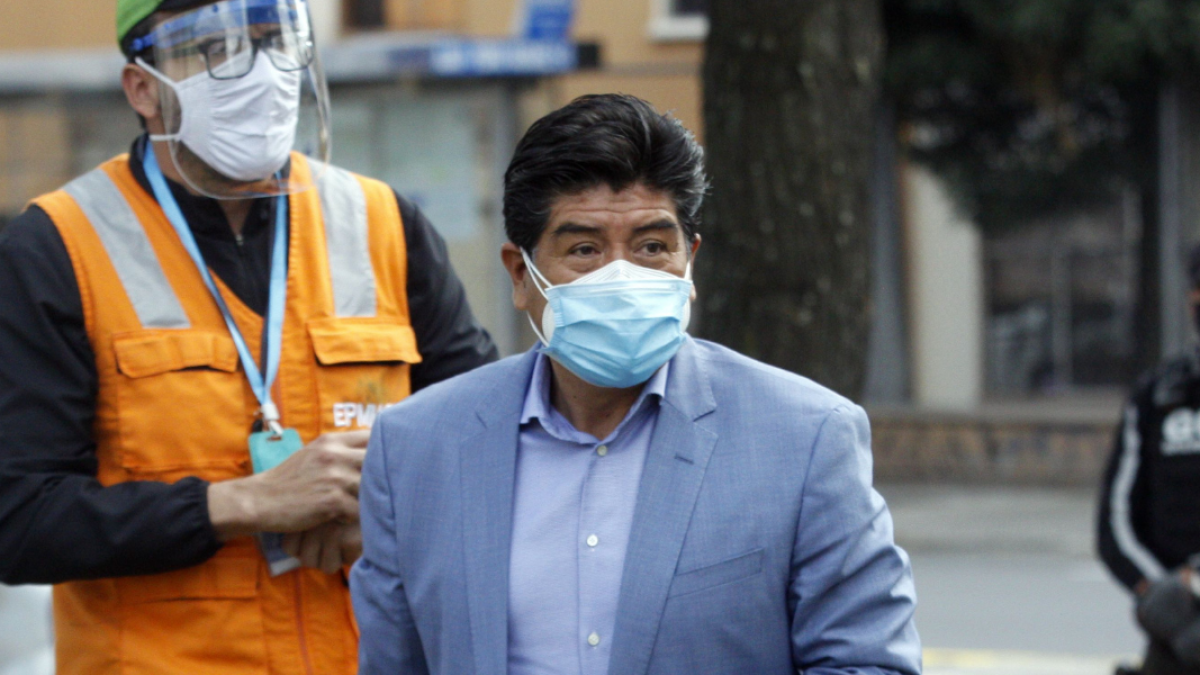 La defensa de Jorge Yunda pide que se fije fecha, hora y lugar para la colocación del grillete electrónico.