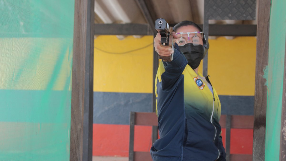 Diana afronta cada jornada con la motivación de saber que pronto estará en Los Juegos Olímpicos.