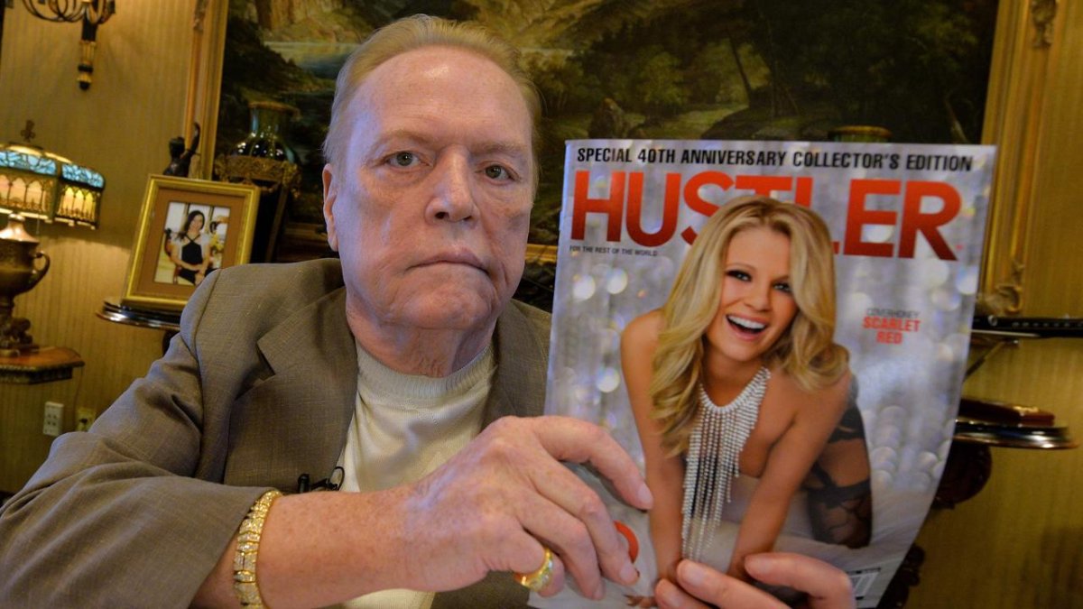Larry Flynt ideó una publicación más atrevida que compitiera con Playboy.