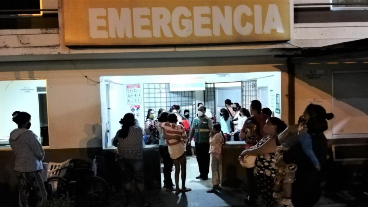 En Santa Rosa, el agua ha quedado suspendido.