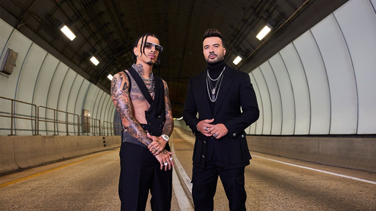 Rauw Alejandro y Luis Fonsi.