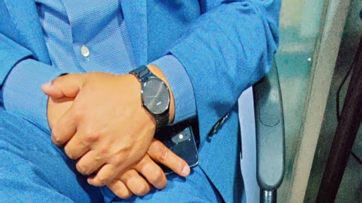 Medida. El alcalde Jorge Yunda recibió el grillete electrónico como parte de las medidas dispuestas por la Corte de Pichincha.