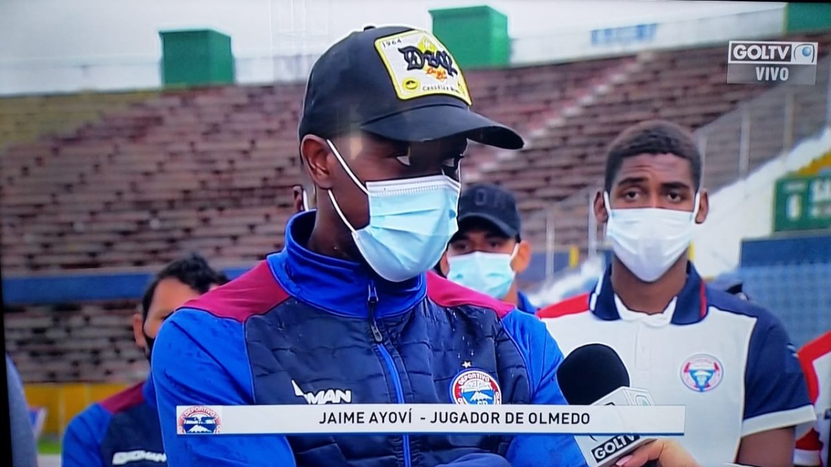 Jaime Ayoví  dijo en GoltV que analizará su futuro después de que no fue habilitado por LigaPro para el inicio de la temporada