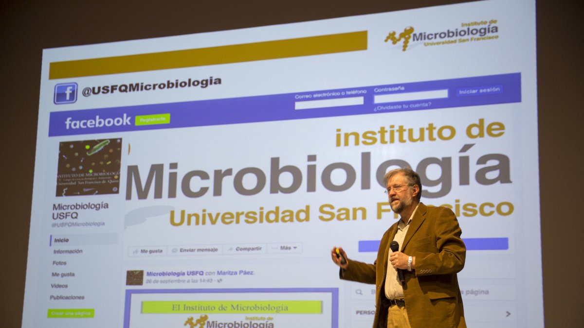 Gabriel Trueba es PhD en Microbiología y director de la Maestría en Microbiología de la Universidad San Francisco de Quito.