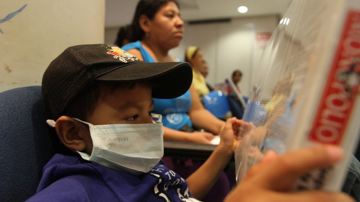 Actividades por el dia de cancer en Solca,Guayaquil-Ecuador.