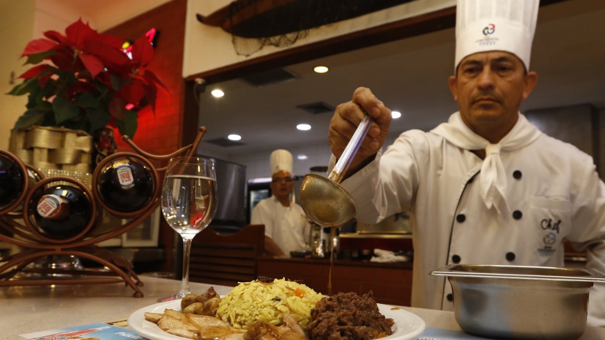 La cafetería La Canoa, del hotel Continental, antes de la pandemia.