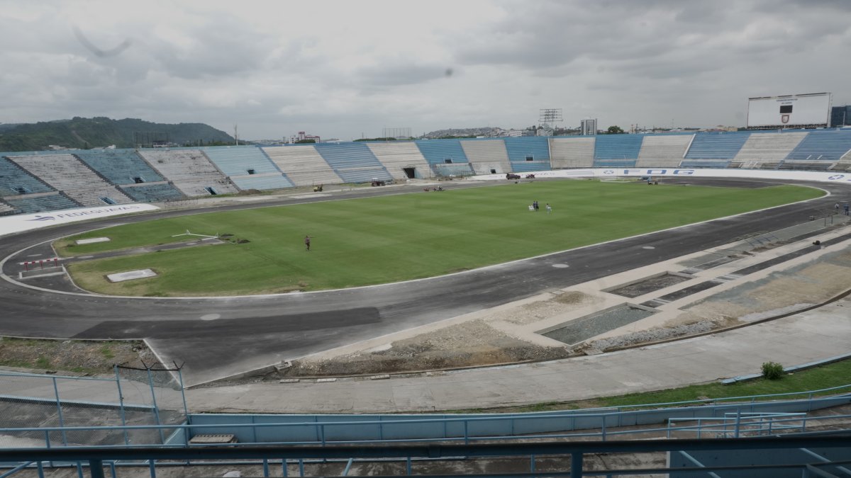 Así luce hoy el estadio Modelo Alberto Spencer