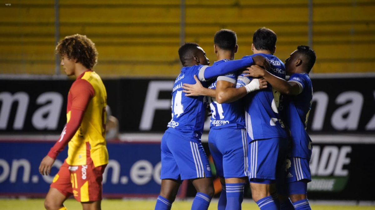 Emelec derrotó por 2-3 a Aucas en el duelo de la temporada pasada en el estadio Gonzalo Pozo Ripalda.